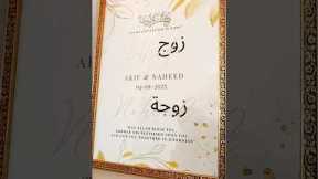 Wedding gift ideas | Muslim wedding gift ✨ #shorts #youtubeshorts #shortsfeed