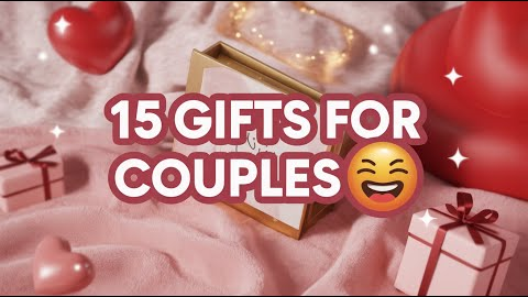 15 Thoughtful Gift Ideas for Couples ❤️ Perfect Presents They’ll Both Love. #giftforcouples