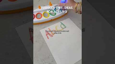 Christmas gift ideas for toddlers ages 1-3