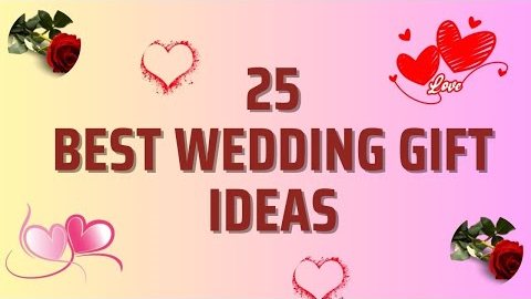 25 Best Wedding Gift Ideas | Marriage Gift Ideas | Gift For Friends Wedding @RealGiftsHub