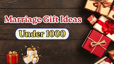 Best Marriage Gift Under 1000 | Wedding Gifts Under 1000 | Marriage Gifts Ideas @MagicGiftLab