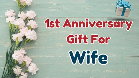 25 Best 1st Anniversary Gift For Wife | 1st Anniversary Gifts Online | Gift For Wife@giftsandmore1
