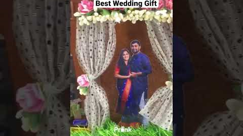 Best #wedding Gift to #friends #giftideas #marriage #gift #unique #shorts #creativity #creative