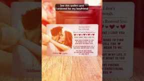 Custom Photo You Are My Best Friend My Soulmate | Personalized Aluminum Wallet Card