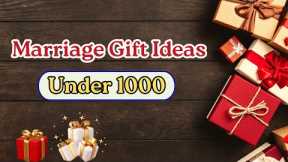 Best Marriage Gift Under 1000 | Wedding Gifts Under 1000 | Marriage Gifts Ideas @MagicGiftLab