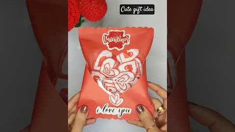 Cute Valentine Gift Idea | Affordable Valentine Surprise #shorts