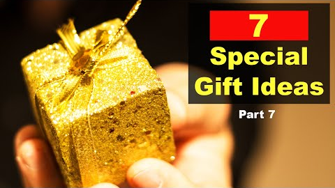 7 Unique Birthday Gifts  (7) Men, Women, Boys, Girls | Surprise Anniversary Gift Ideas for Husband