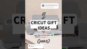 5 Cricut Gift Ideas Part 2! 🎁 #cricut #cricutideas #diygiftidea #diygifts