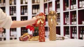 The Simple Way to Wrap A Wine Bottle