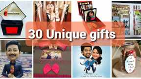 30 Amazing & Unique Birthday gift ideas for HIM,HER || #swathiganesh