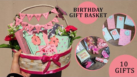 10 Cute Gifts for Birthday 🎁 | DIY Gift Basket