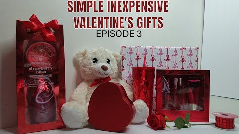 Simple Inexpensive Valentine's Day Gifts | Episode 3  #valentinesday #giftideas #DIY 