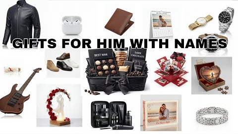 Types of Valentine's day gifts for him / Gifts for him / gifts for husband / gifts for boyfriend 