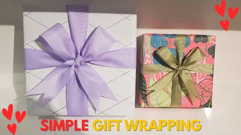 Gift Wrapping | Valentine's Day Gift Packaging | Paper Crafts