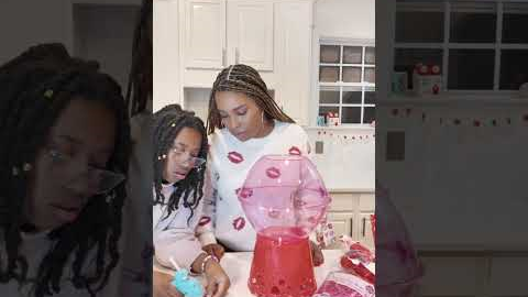 DIY Valentine’s Day Gum Ball Gift Basket, Vday Ideas, Dollar Tree Gifts, Valentines Day Gumball