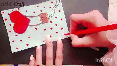 DIY || How to make a Anniversary Card #viralvideo