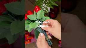 Cute Valentine’s gift idea 💕 #diy #diyvalentinesday #valentinesday #valentinesgiftideas