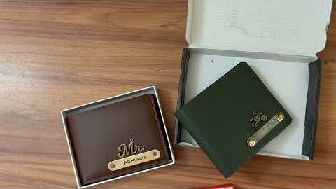 🔥AICA vs Innovative Gifts Wallets Review |Best Personalized Wallet Gift for Men 2025 In India🇮🇳?