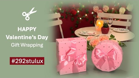💝 HAPPY Valentine's Day Gift Wrapping Ideas 🎁 Tutorial #giftwrapping #292stulux #diy