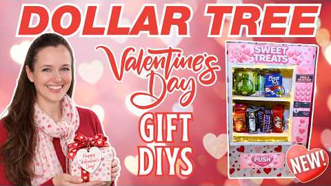 8 GENIUS Dollar Tree Valentine’s Day Gift Ideas You’ll Actually Want to Make