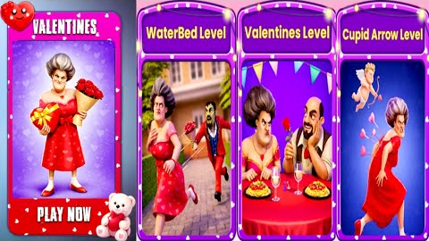 Scary Teacher 3D - New Update New Special Chapter | Valentines | New Levels Gameplay