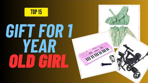 15 Gifts ideas for 1st birthday baby girl | 1 year girl birthday gifts ideas @MagicGiftLab