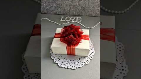 ✨ DIY Gift Wrapping Bow 🎀 | Easy Ribbon Bow Tutorial #shortsviral #shorts #diy #craft  #ribboncraft