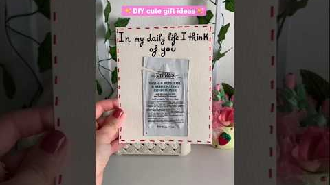 diy cute gift ideas ✨ #diy #gift #shorts #crafts #art #nooramna