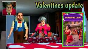 Scary teacher 3d Waterbed level Gameplay |  Scary teacher valentine's Update | Pro Gamer