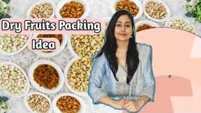 Dry Fruits Packing Ideas at Home Premium 🎁 | DIY Dry Fruit Packing for Wedding | Festival Gift Idea 