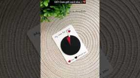Handmade card for your loved ones | easy gift card ideas #diy #craft #handmade #giftideas #couple