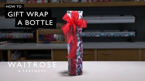 How To Gift Wrap A Bottle | Waitrose