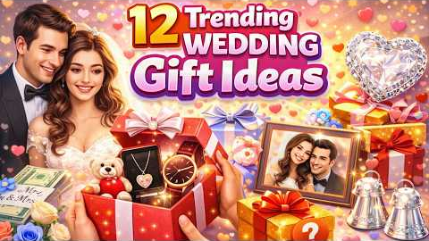 12 Best Wedding Gift Ideas | Marriage Gift Ideas | Gift For Friends Wedding @giftsandmore1