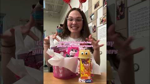 Valentine’s Day gifts for my kindergarteners 💌❤️💕 #teacher #education #valentinesday PART 2