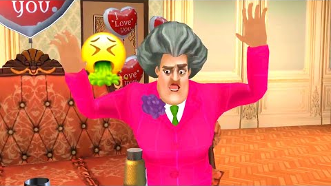 Scary Stranger 3D 7.5 - All Valentine Day Pranks
