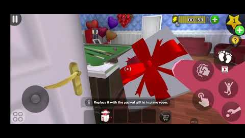 Scary teacher prank 3d ruin her gifts of valentine day 