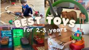 BEST DEVELOPMENTAL TOYS FOR 2-3 YEAR OLDS/ CHRISTMAS GIFT IDEAS FOR 3 YEAR OLDS