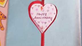 Anniversary card for special person 🩷।। DIY gift ideas for Him ❤️❤️।।#anniversary gift #diygiftideas