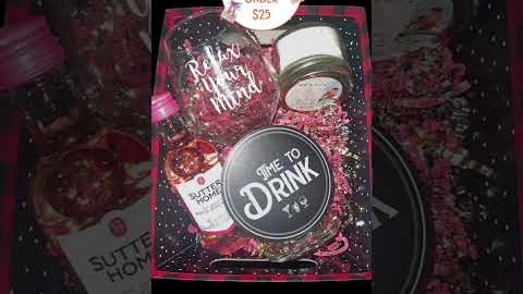 🔥Wine basket🔥 #nicoleismkaingithappen #christmasshopping #giftideas #winegift #giftbaskets