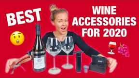 TOP 5 WINE ACCESSORIES Gift Ideas for 2020 | Best Holiday Gifts for Red Wine and White Wine