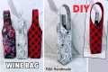 Easy To Make! Diy Wine Bag Sewing