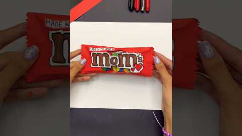 Rate this Mother’s Day gift from 1-100 ❤️🥺 #diy #mom #tutorial #art #craft #creative #crafts