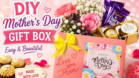 Best MOTHER’S DAY Gift idea🥺💗❣️Cute and Easy gift box 🎁 🫶 #diy #viral #shorts #gift #easycraft
