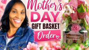 DIY Mother’s Day Gift Basket Order 🌸 Easy & Beautiful Basket Idea # trending #viral #gift