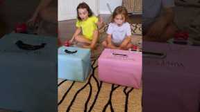 Opening birthday presents with the twins! #garzacrew #birthdaypresent #presents #openingpresents