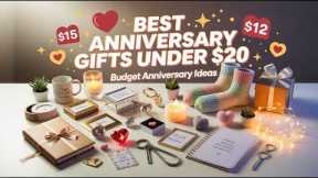 Best Anniversary Gifts Under $20 🎁 Affordable & Thoughtful Gift Ideas