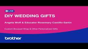 DIY Wedding Gifts: Bouquet Wrap & Tie | At Your Side Virtually! EP 584