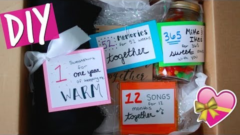 DIY ANNIVERSARY GIFT FOR HIM