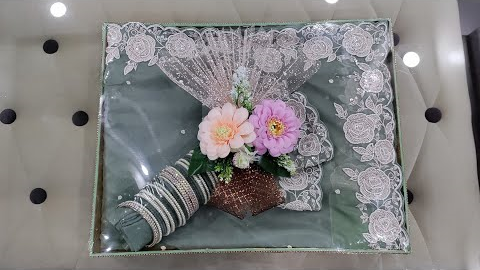 Sarees packing for wedding( Trousseau packing )