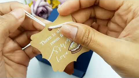 There is Always Room for S'more Love | Wedding Favor Gift Tags by Summer-Ray